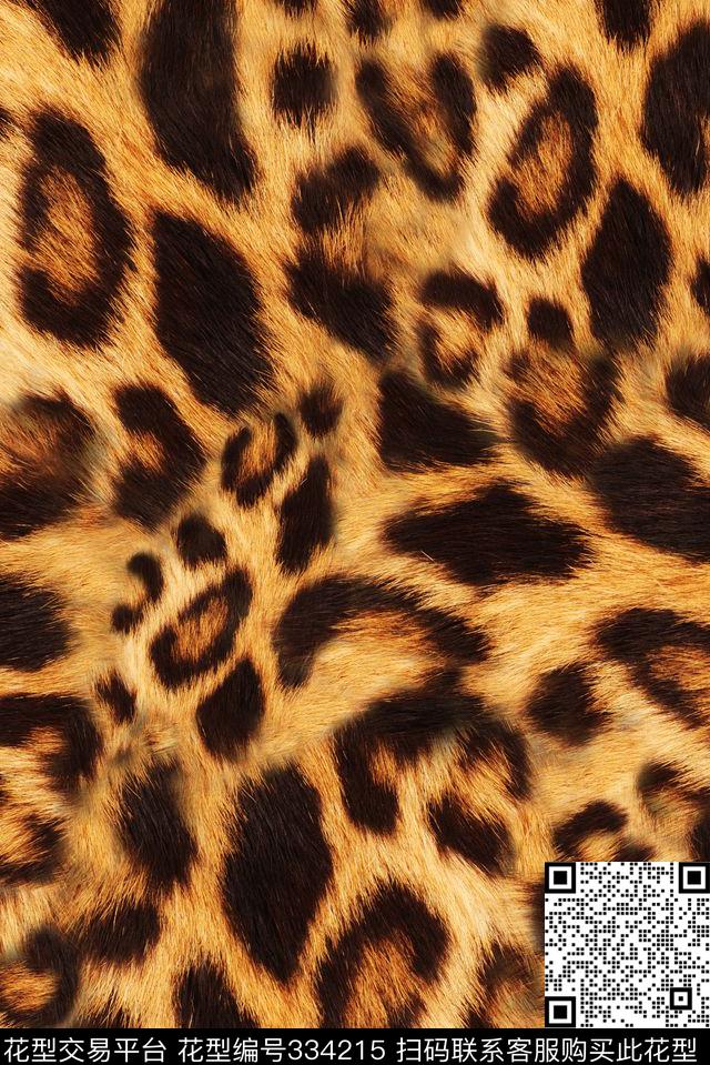 动物纹数码印花华亿平台下载（图片编号: 334215） - 瓦栏（Walan）