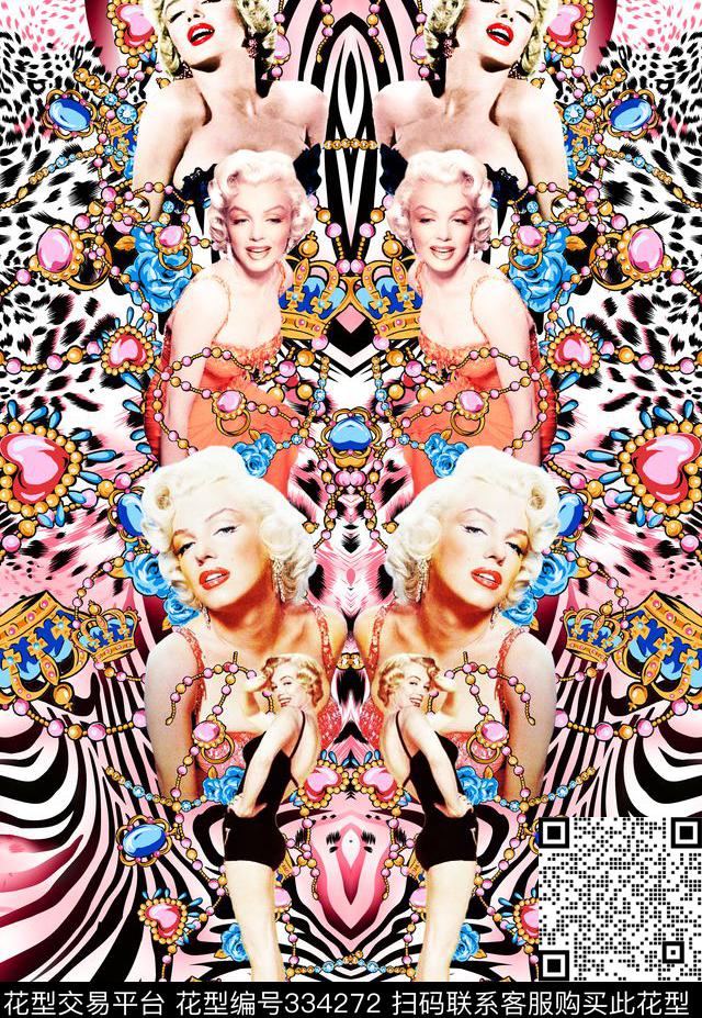 T-异域风情/Exotic数码印花华亿平台下载（图片编号: 334272） - 瓦栏（Walan）