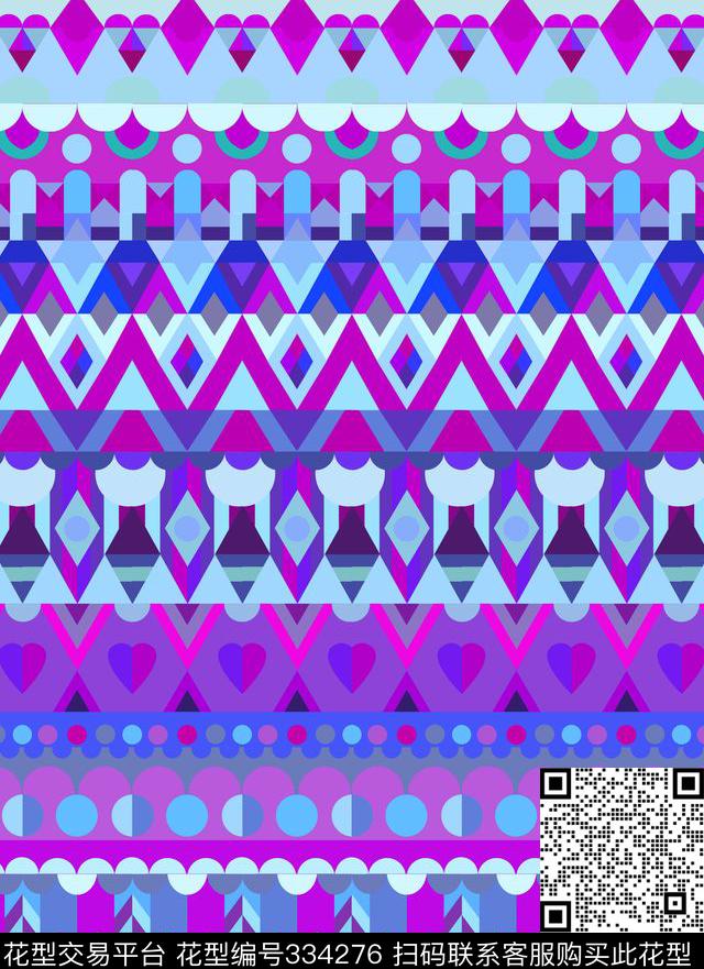 传统印花华亿平台下载（图片编号: 334276） - 瓦栏（Walan）