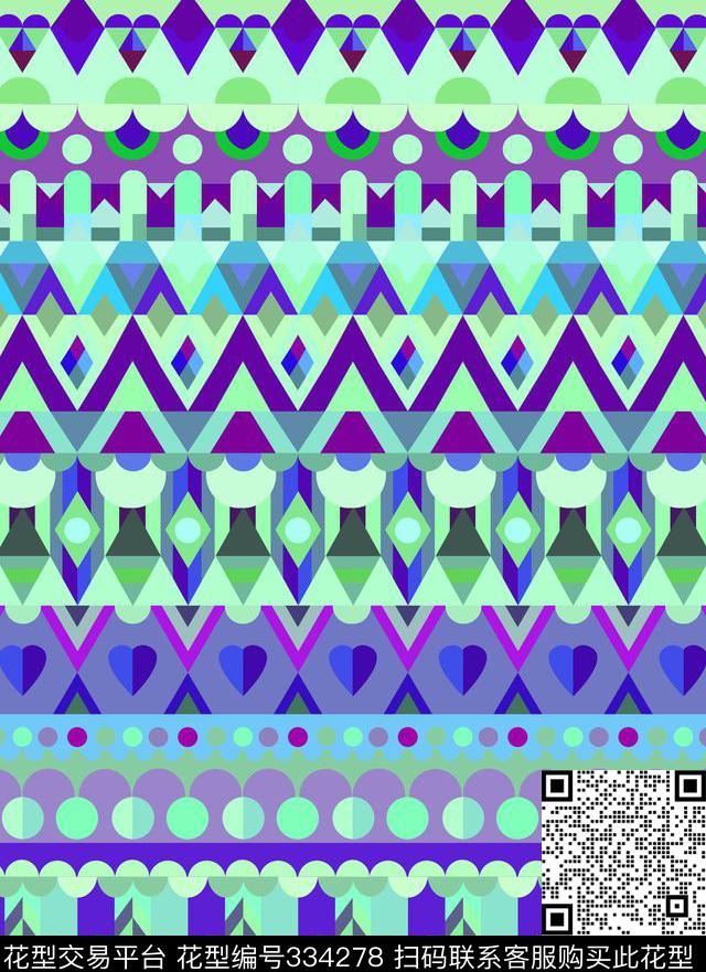 传统印花华亿平台下载（图片编号: 334278） - 瓦栏（Walan）