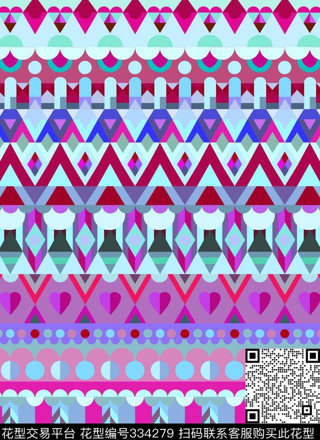 传统印花华亿平台下载（图片编号: 334279） - 瓦栏（Walan）