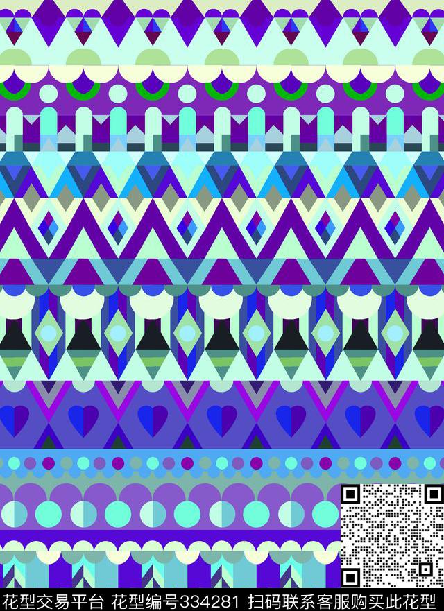 传统印花华亿平台下载（图片编号: 334281） - 瓦栏（Walan）