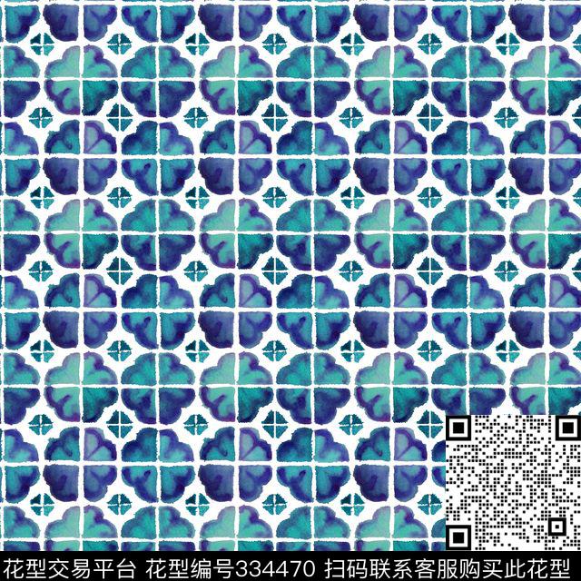 传统印花华亿平台下载（图片编号: 334470） - 瓦栏（Walan）