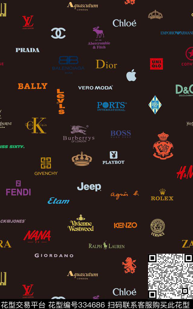 几何图案传统印花华亿平台下载（图片编号: 334686） - 瓦栏（Walan）