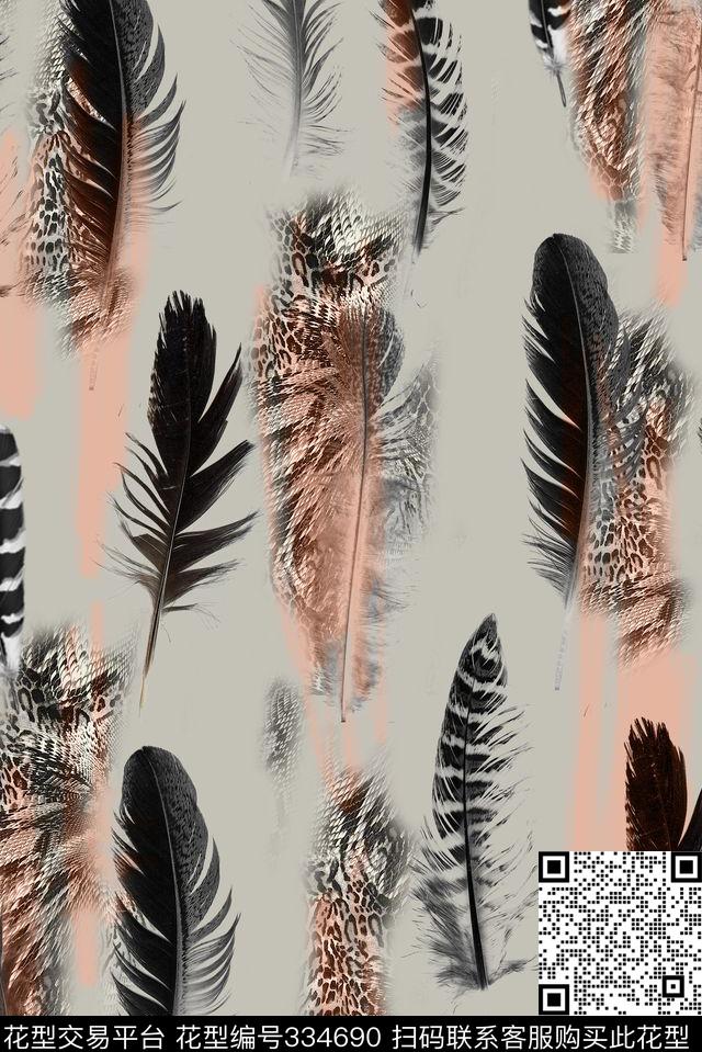 流行时尚花等数码印花华亿平台下载（图片编号: 334690） - 瓦栏（Walan）