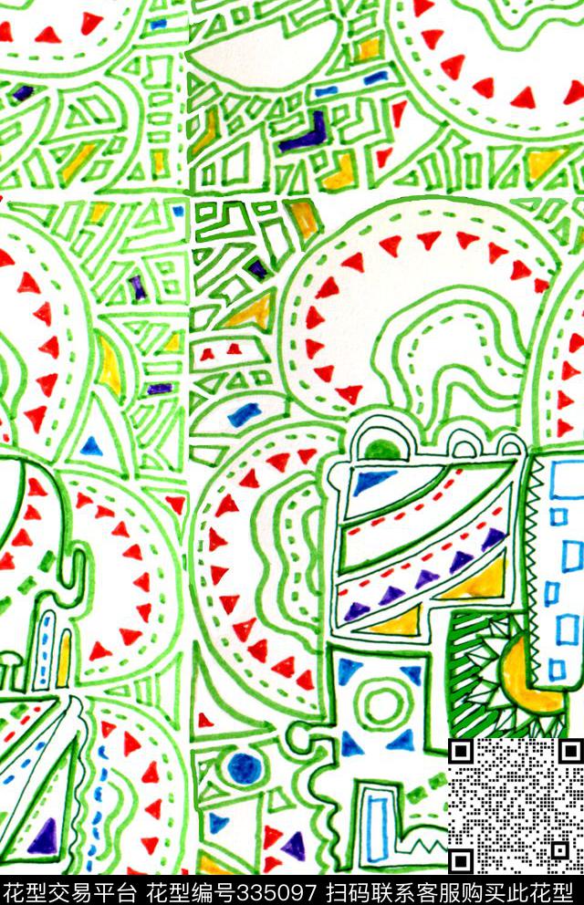 ♥红桃A〖抽象个性〗传统印花华亿平台下载（图片编号: 335097） - 瓦栏（Walan）