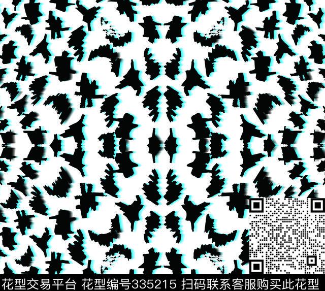 几何图形传统印花华亿平台下载（图片编号: 335215） - 瓦栏（Walan）