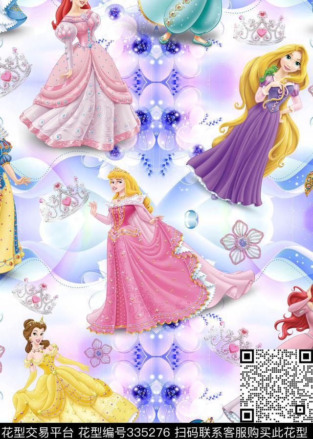 卡通数码印花华亿平台下载（图片编号: 335276） - 瓦栏（Walan）