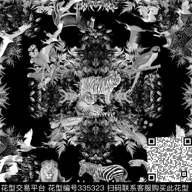 休闲怀旧写实数码印花华亿平台下载（图片编号: 335323） - 瓦栏（Walan）