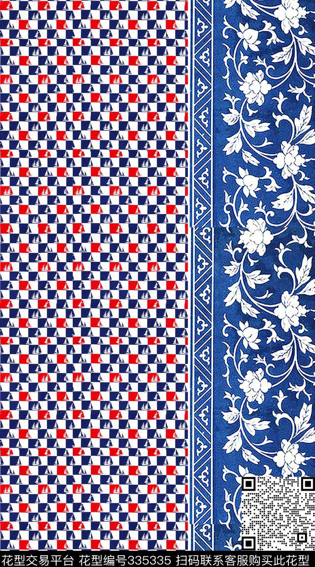 传统印花华亿平台下载（图片编号: 335335） - 瓦栏（Walan）