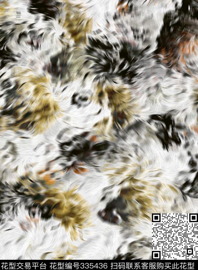豹纹动物纹女装数码印花华亿平台下载（图片编号: 335436） - 瓦栏（Walan）