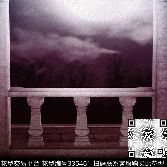 方巾数码印花华亿平台下载（图片编号: 335451） - 瓦栏（Walan）