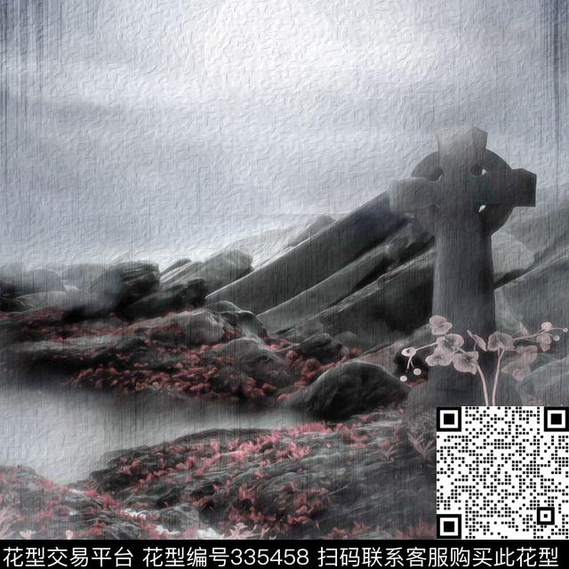 方巾数码印花华亿平台下载（图片编号: 335458） - 瓦栏（Walan）