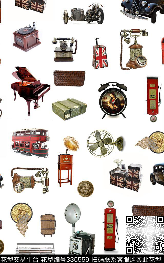 ♥红桃A〖复古时代〗数码印花华亿平台下载（图片编号: 335559） - 瓦栏（Walan）