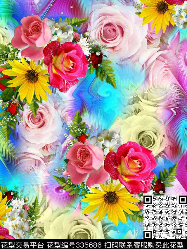 数码印花华亿平台下载（图片编号: 335686） - 瓦栏（Walan）