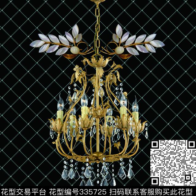 欧式宫廷风数码印花华亿平台下载（图片编号: 335725） - 瓦栏（Walan）