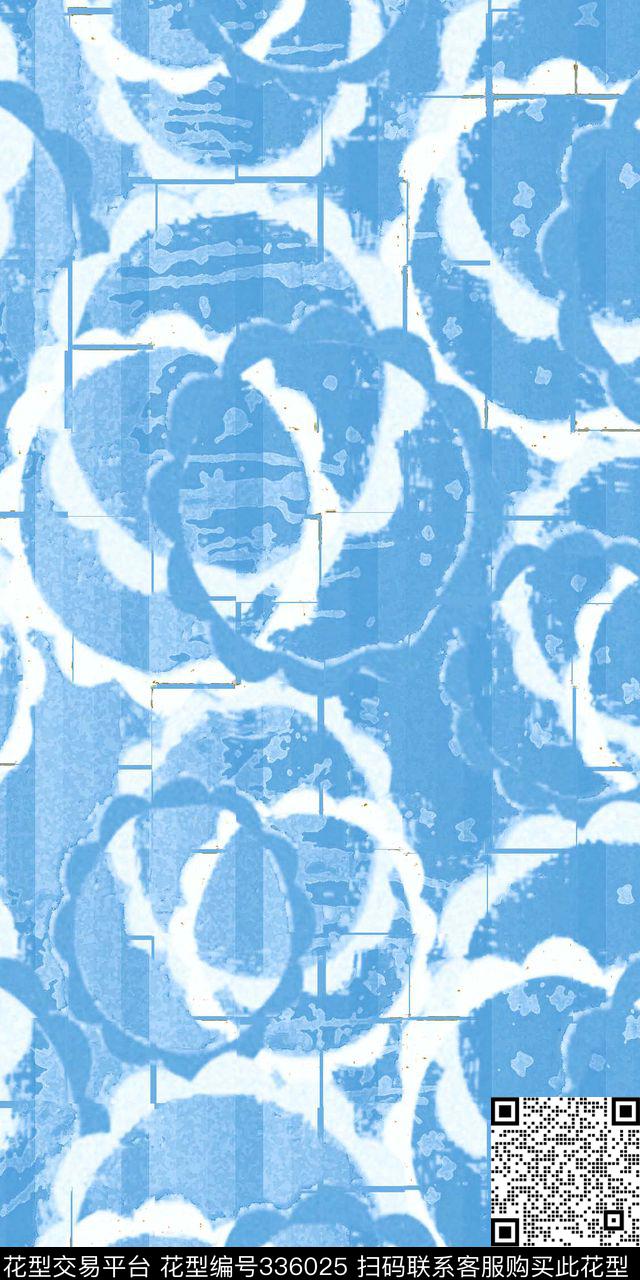 为艺术泼墨（写意）数码印花华亿平台下载（图片编号: 336025） - 瓦栏（Walan）