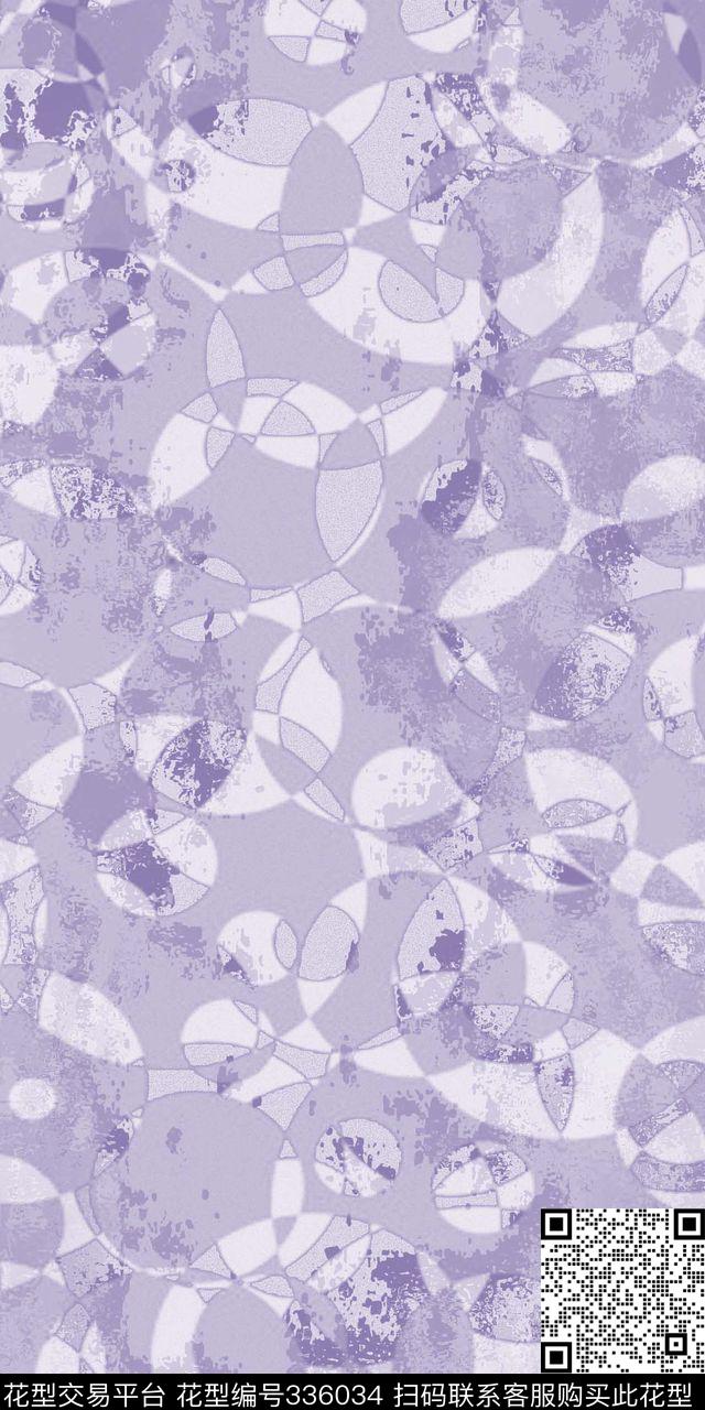 为艺术泼墨（写意）数码印花华亿平台下载（图片编号: 336034） - 瓦栏（Walan）