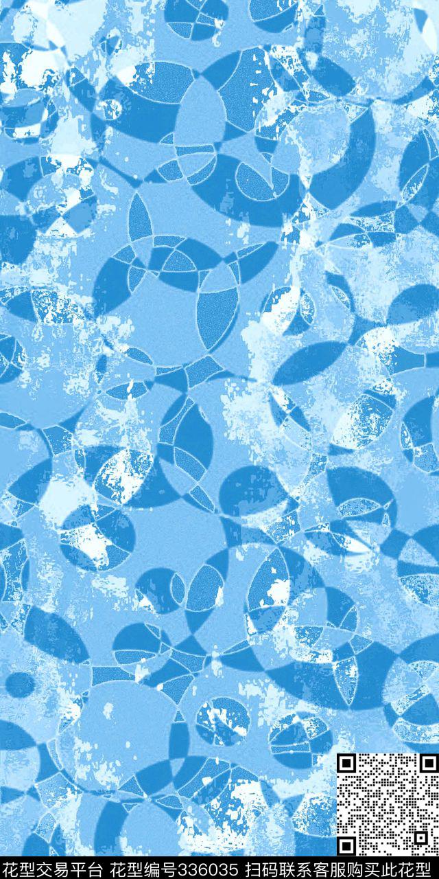 为艺术泼墨（写意）数码印花华亿平台下载（图片编号: 336035） - 瓦栏（Walan）