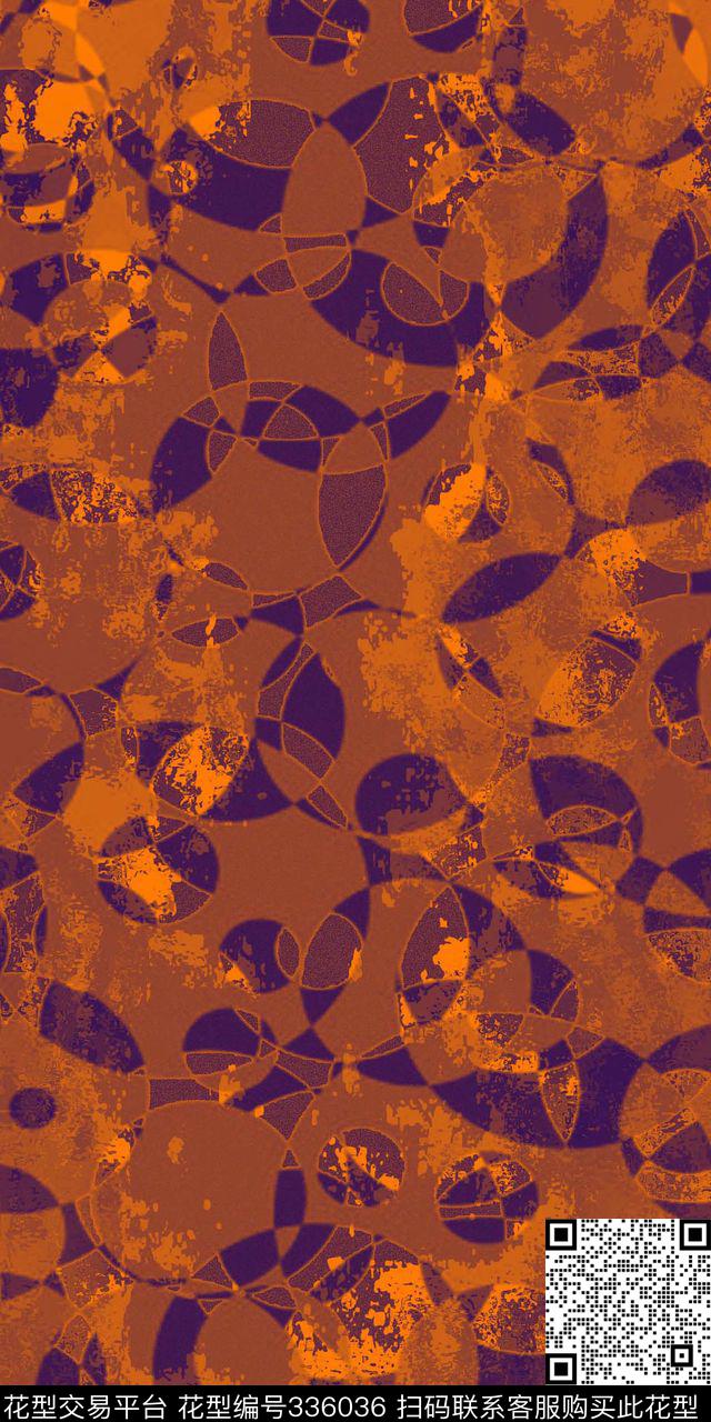 为艺术泼墨（写意）数码印花华亿平台下载（图片编号: 336036） - 瓦栏（Walan）