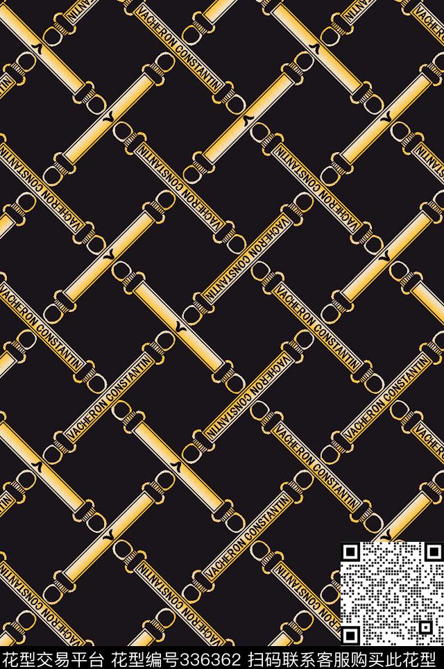 四方两方连续传统印花华亿平台下载（图片编号: 336362） - 瓦栏（Walan）