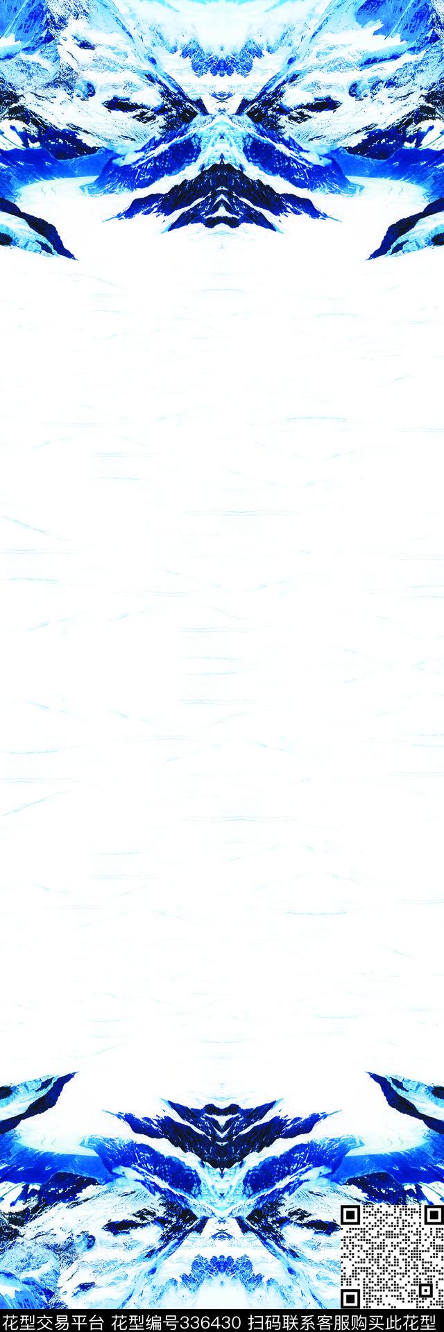 时尚大牌风景数码印花华亿平台下载（图片编号: 336430） - 瓦栏（Walan）