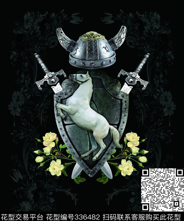 欧式宫廷风数码印花华亿平台下载（图片编号: 336482） - 瓦栏（Walan）