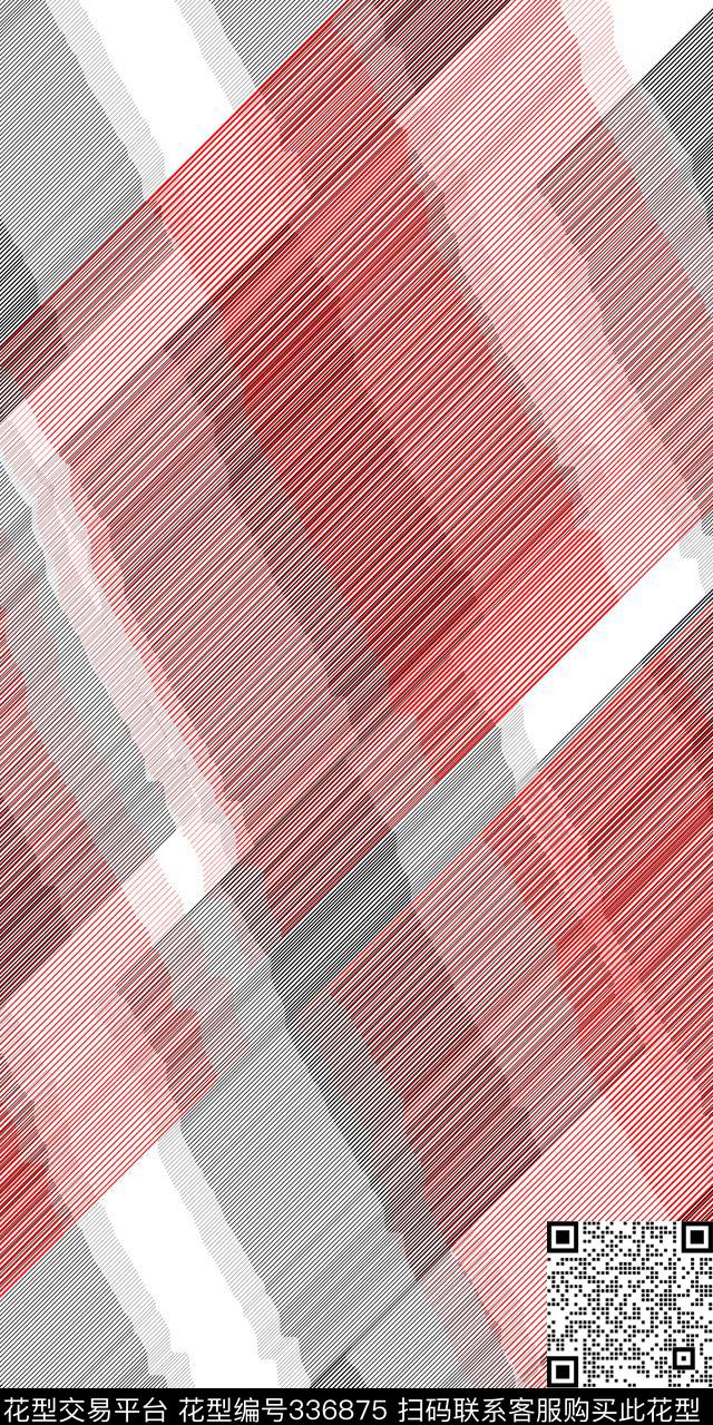 时尚休闲流行抽象创新原创传统大牌传统印花华亿平台下载（图片编号: 336875） - 瓦栏（Walan）