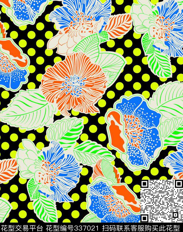 分色传统印花传统印花华亿平台下载（图片编号: 337021） - 瓦栏（Walan）