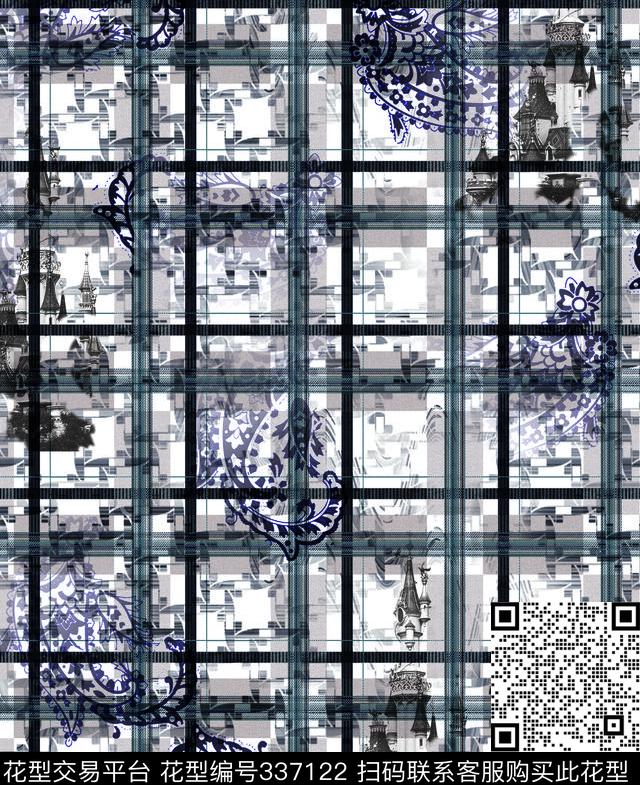 大牌时尚男装数码印花华亿平台下载（图片编号: 337122） - 瓦栏（Walan）