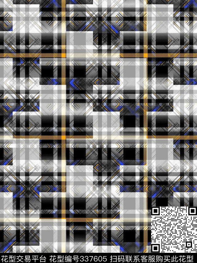 时尚大牌男装数码印花华亿平台下载（图片编号: 337605） - 瓦栏（Walan）