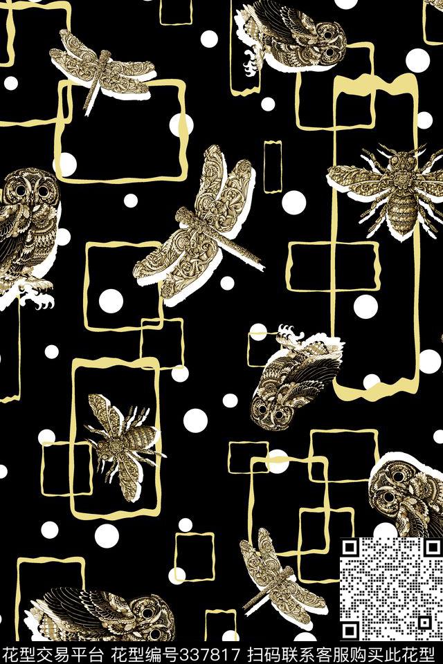 抽象数码印花华亿平台下载（图片编号: 337817） - 瓦栏（Walan）