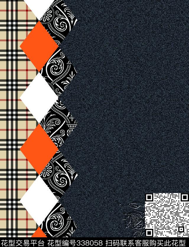 定位华亿平台传统印花华亿平台下载（图片编号: 338058） - 瓦栏（Walan）