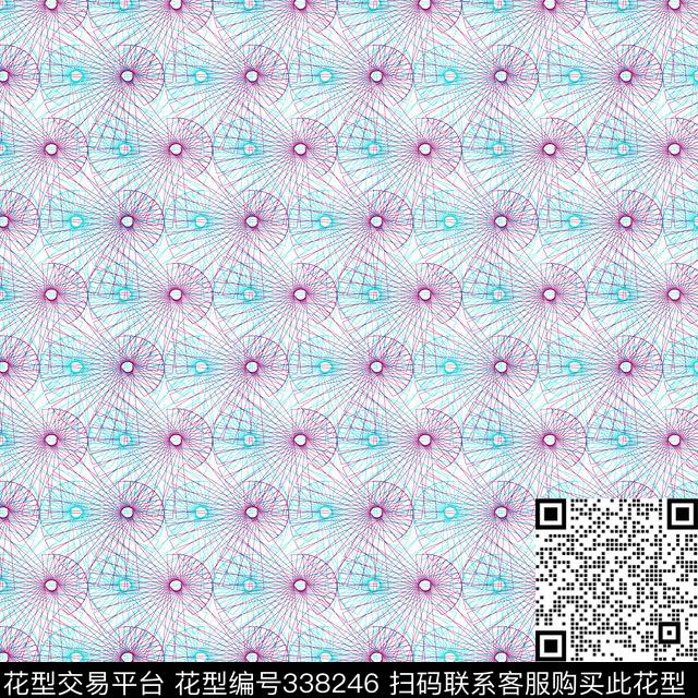 写意花卉淡雅自然风传统印花华亿平台下载（图片编号: 338246） - 瓦栏（Walan）