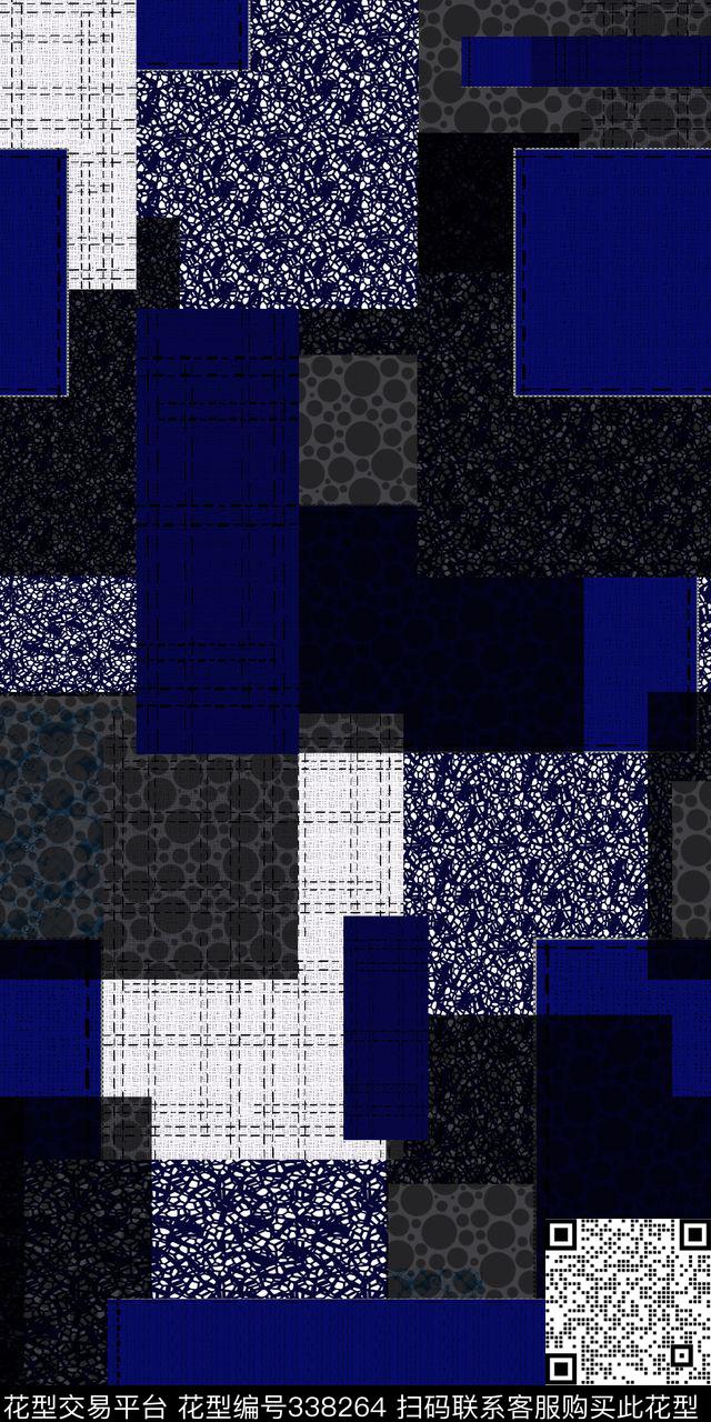 为艺术泼墨（写意）数码印花华亿平台下载（图片编号: 338264） - 瓦栏（Walan）