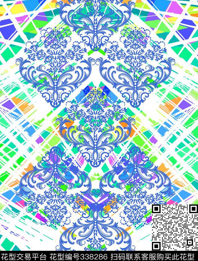 传统印花华亿平台下载（图片编号: 338286） - 瓦栏（Walan）