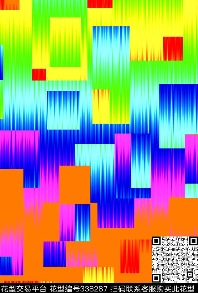 ♥红桃A〖极致格纹〗数码印花华亿平台下载（图片编号: 338287） - 瓦栏（Walan）