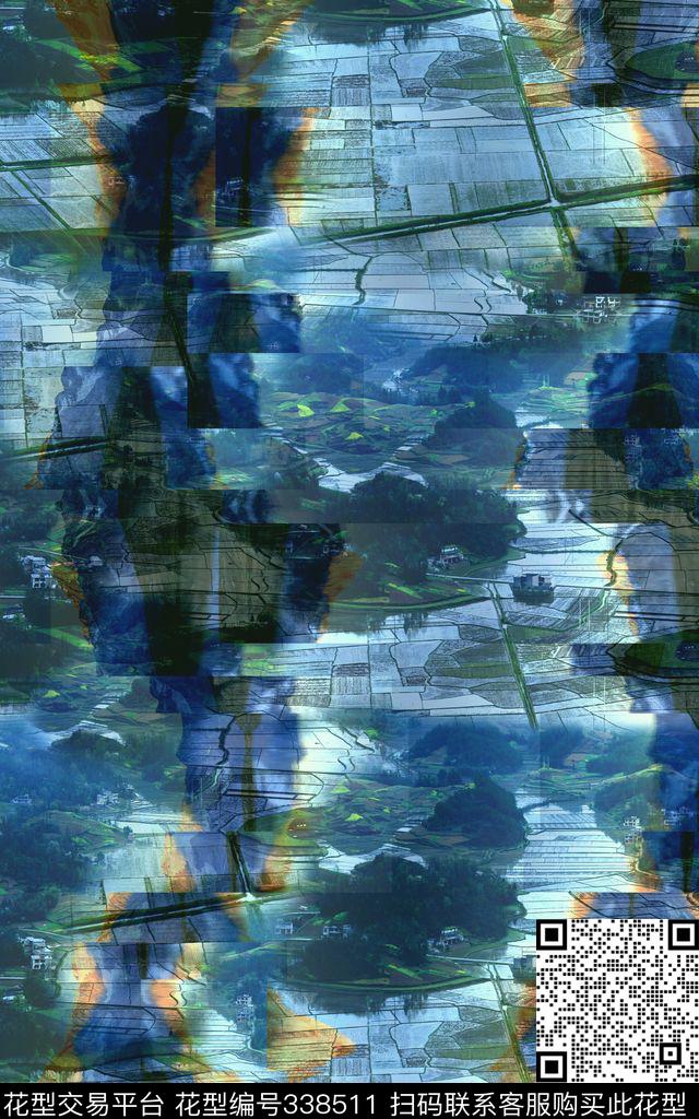 ♥红桃A〖景观风景〗数码印花华亿平台下载（图片编号: 338511） - 瓦栏（Walan）