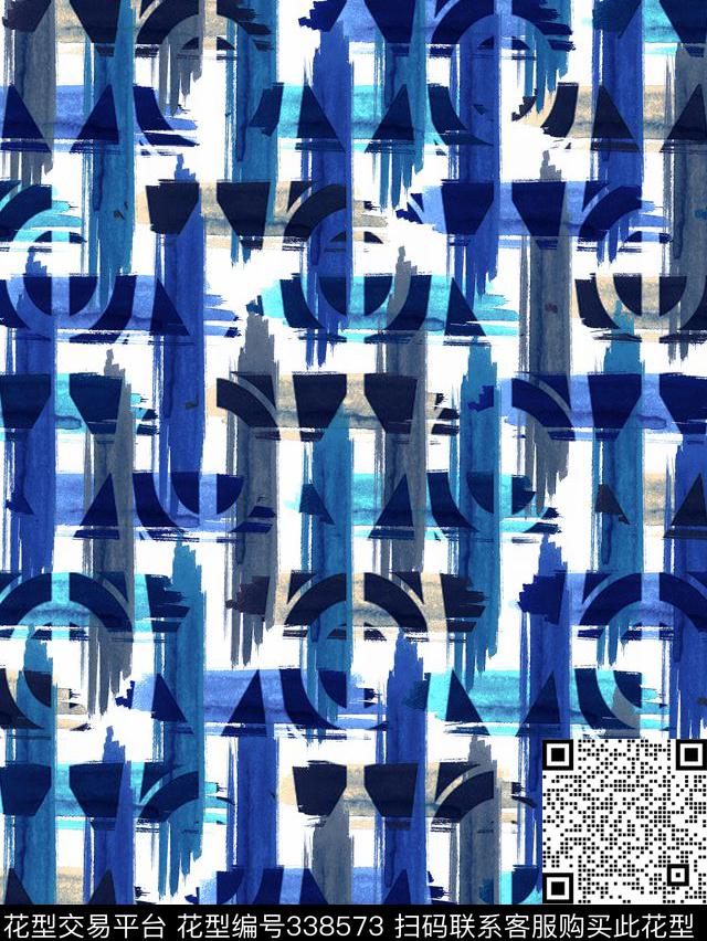 几何传统印花华亿平台下载（图片编号: 338573） - 瓦栏（Walan）