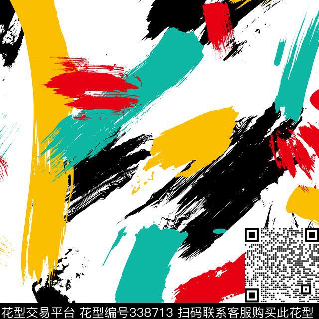 ♥红桃A〖艺术涂鸦〗数码印花华亿平台下载（图片编号: 338713） - 瓦栏（Walan）