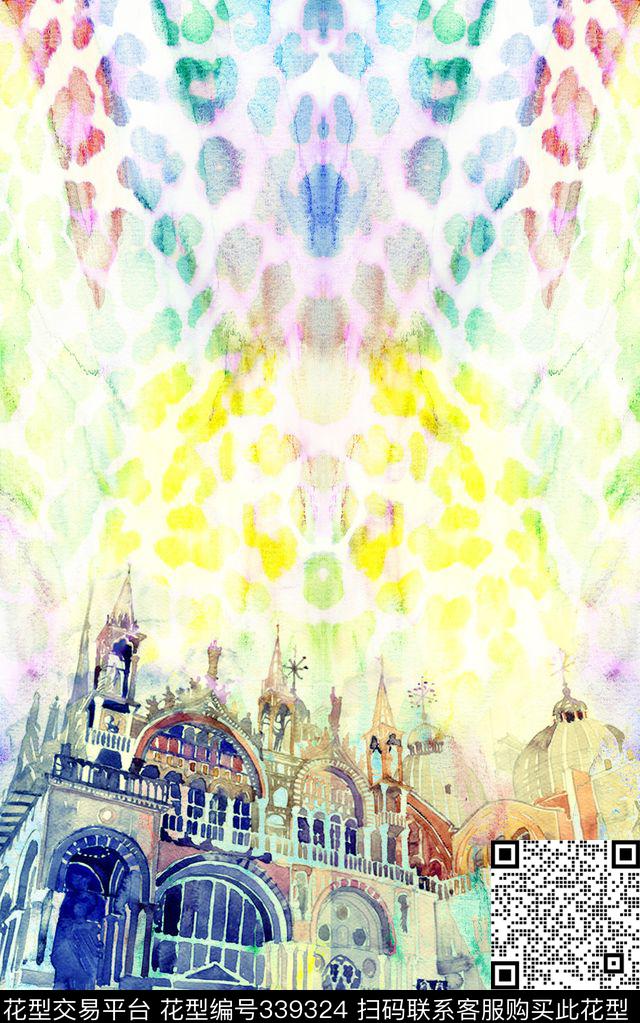 T-异域风情/Exotic数码印花华亿平台下载（图片编号: 339324） - 瓦栏（Walan）