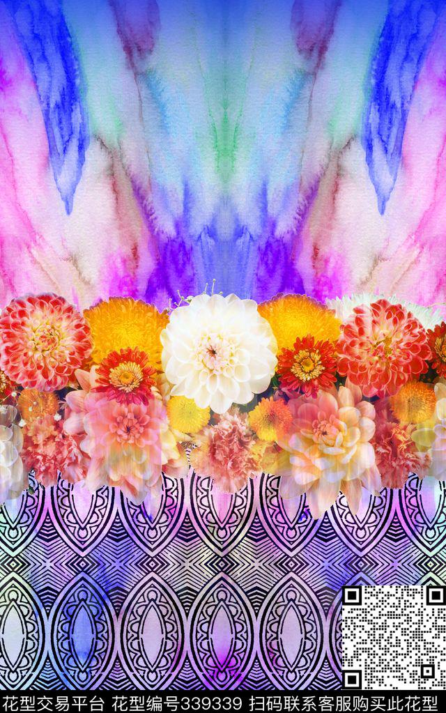 S-艺术花卉/Art数码印花华亿平台下载（图片编号: 339339） - 瓦栏（Walan）