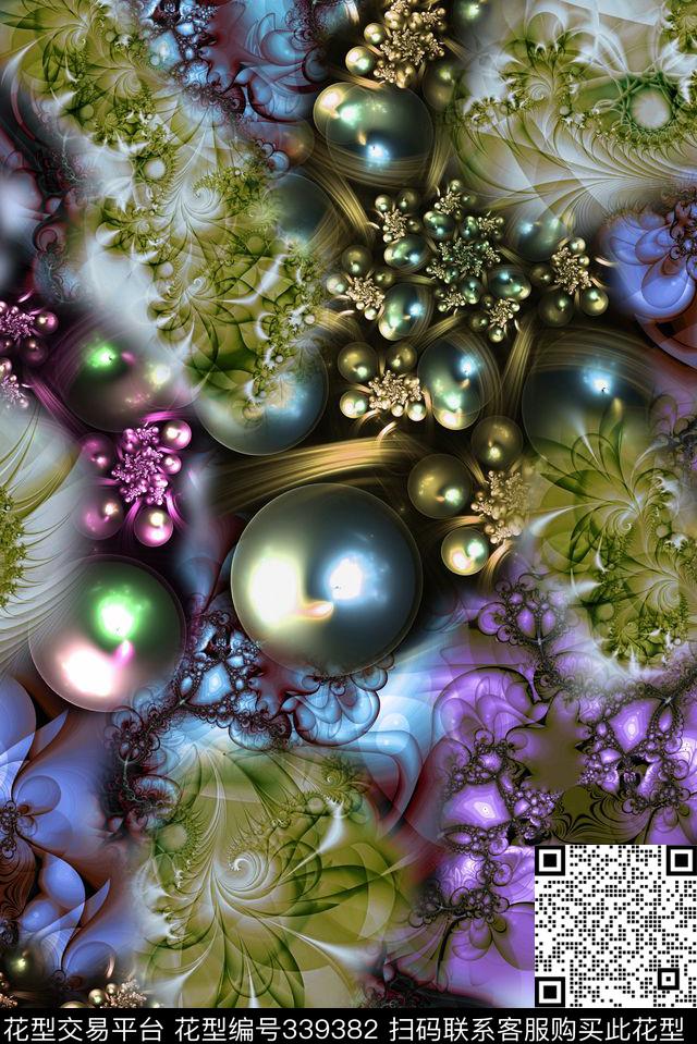 抽象数码印花华亿平台下载（图片编号: 339382） - 瓦栏（Walan）