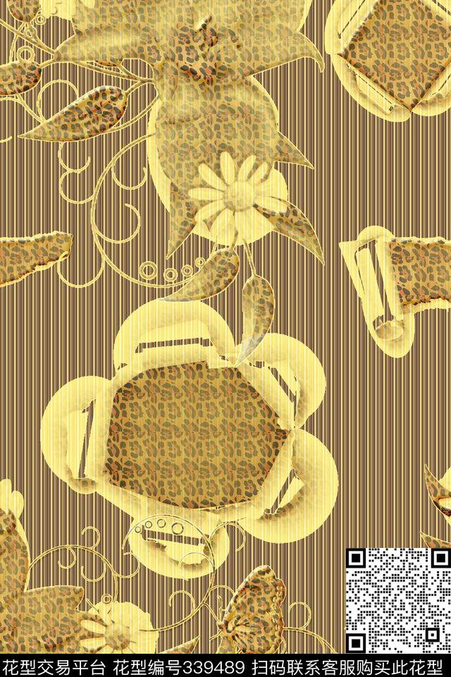 为艺术泼墨（写意）传统印花华亿平台下载（图片编号: 339489） - 瓦栏（Walan）