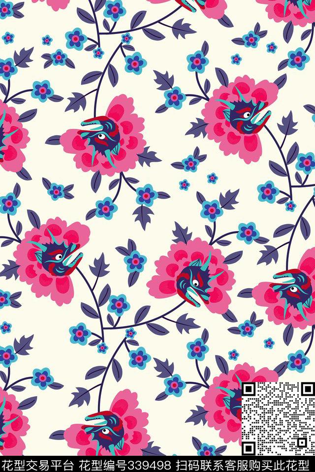 传统印花华亿平台下载（图片编号: 339498） - 瓦栏（Walan）