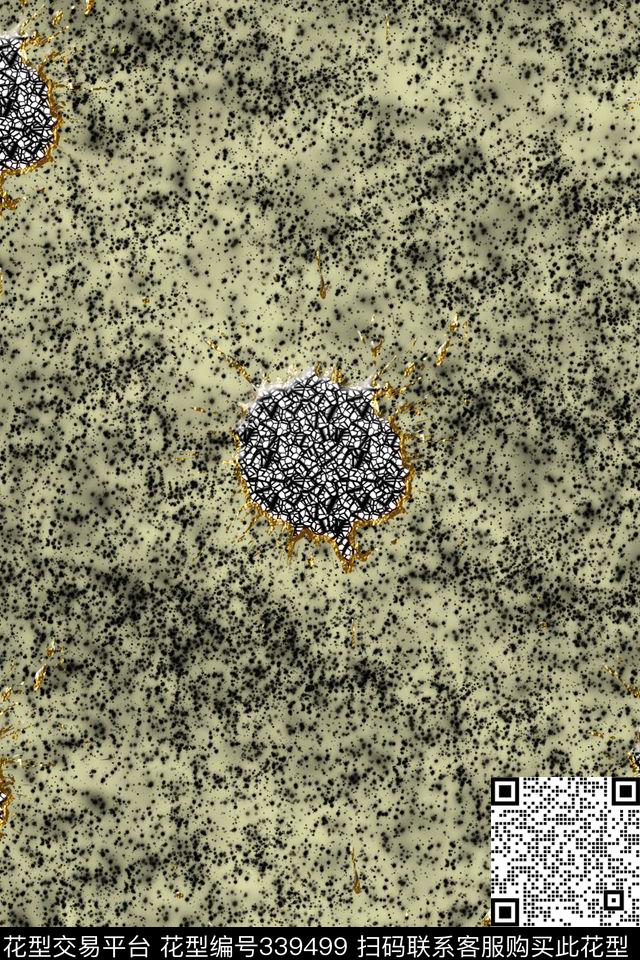 为艺术泼墨（写意）传统印花华亿平台下载（图片编号: 339499） - 瓦栏（Walan）