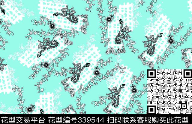 休闲风传统印花华亿平台下载（图片编号: 339544） - 瓦栏（Walan）