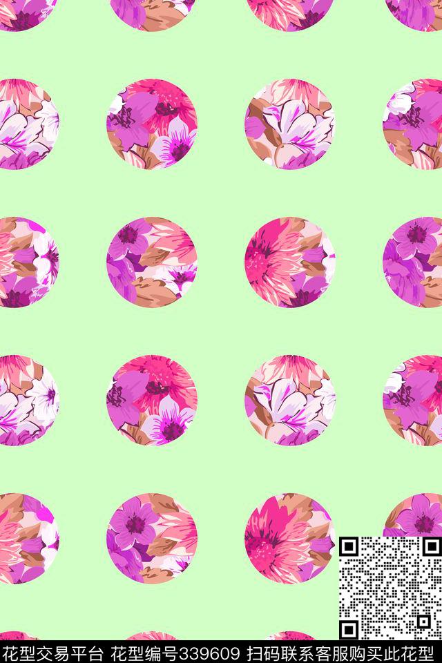 数字/字母/波点/波普数码印花华亿平台下载（图片编号: 339609） - 瓦栏（Walan）