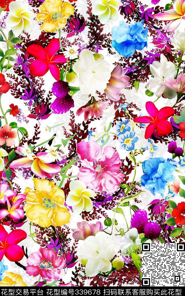 T-异域风情/Exotic数码印花华亿平台下载（图片编号: 339678） - 瓦栏（Walan）