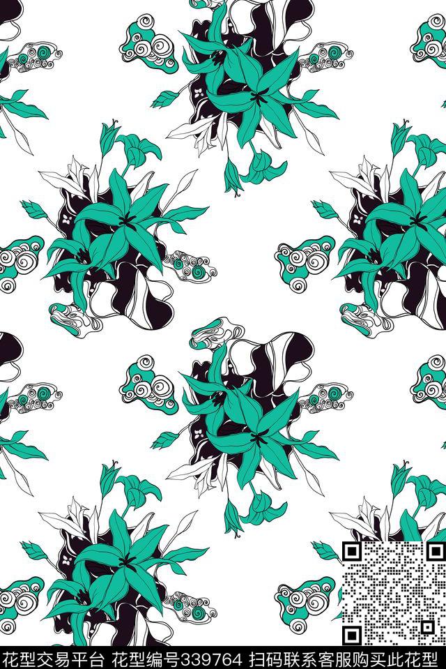 传统印花华亿平台下载（图片编号: 339764） - 瓦栏（Walan）